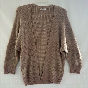 Cobble Stone Women’s Knit Cardigan Sweater Size Medium. Made in Italy INV25/217